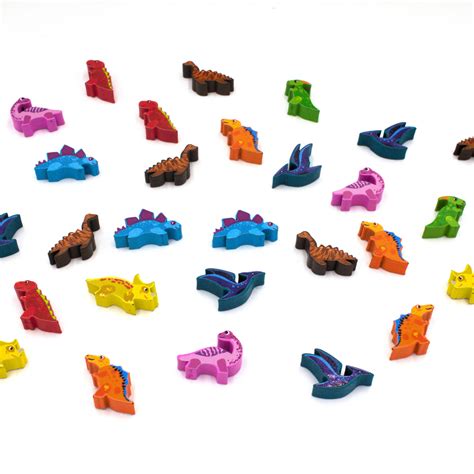 Draftosaurus + Marina + Aerial Sticker Set - Meeple Stickers