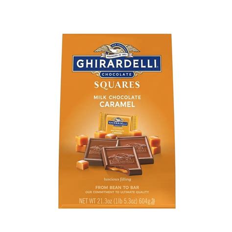 Ghirardelli Milk Chocolate Caramel Squares, 21.3 oz. - Walmart.com