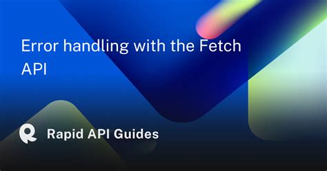Image result for Fetch API Error Screen