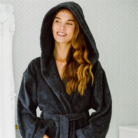 Women's Dressing Gown Dark Grey | Bown of London – Bown of London AU