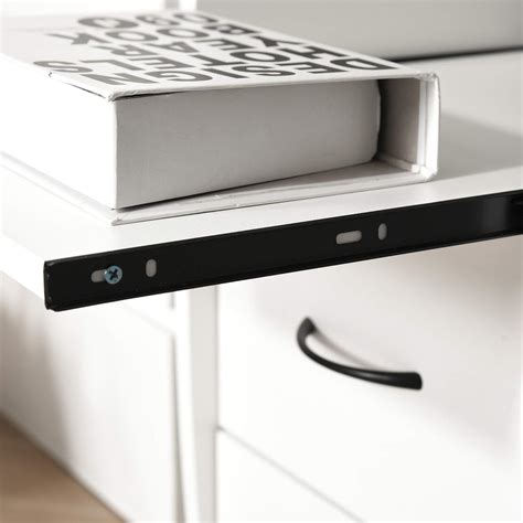 Buy HOMCOM Computer Desk Office PC Table Workstation with Keyboard Tray ...