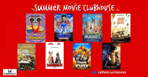 $1.50 Kids Movies at Cinemark Summer Movie Clubhouse 2023 ...