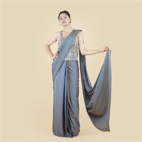 Best Drape Saree with Cord Set Look 2025 – vastrachowk