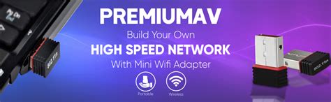 PremiumAV Mini 2.4Ghz Wireless Wi-Fi Dongle/Adapter (Black) - Buy ...