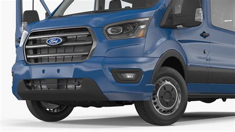 3D Ford Transit Van 2020 Rigged model | 3D Molier International
