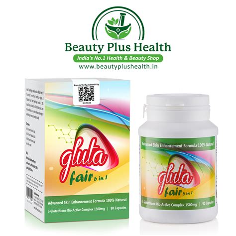 Gluta Fair 5 in Glutathione Skin Whitening Pills