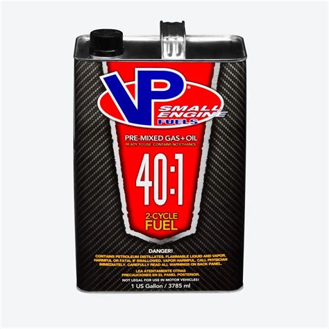 VP 40:1 Fuel Mix: Premixed Small Engine Fuel - Ethanol-Free | VP Racing Fuels Inc.