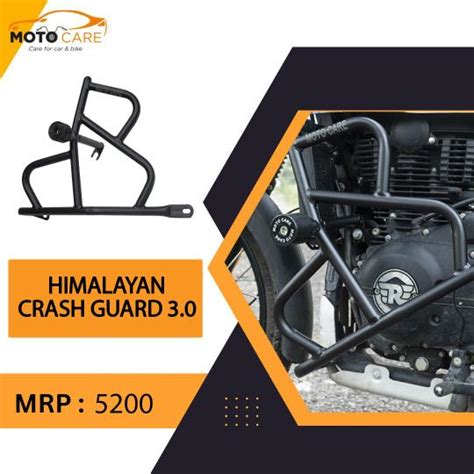 Moto Care Heavy Metal Crash Guard 3.0 For Royal Enfield Himalayan, Scr ...