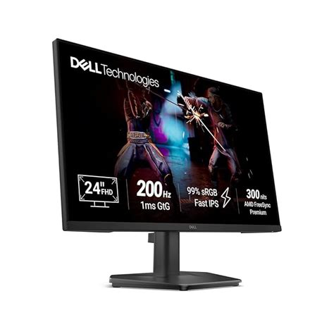 Dell SE2425HG 23.8" FHD IPS Gaming Monitor, 200Hz Refresh, 3side narrow ...