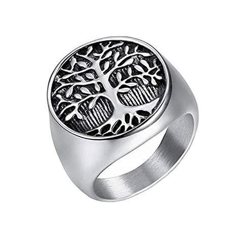 Buy Yellow Chimes Rings for Men and Boys | Silver Rings for Men | Tree ...