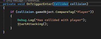 Unity OnTriggerEnter Not Working 的图像结果