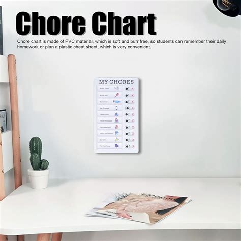 Buy Chore Chart, Chore Chart for Kids Multiple Kids, Chore Checklist ...