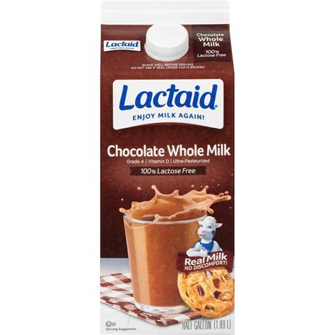 Amazon.com: Lactaid Chocolate Whole Milk, 64 fl oz : Grocery & Gourmet Food
