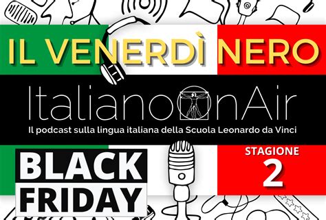 Black Friday in Italy - Italiano ON-Air podcast episode