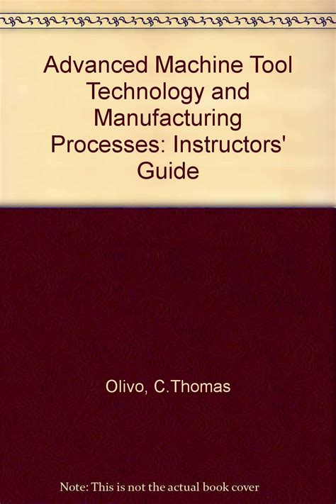 Buy Instructors' Guide (Advanced Machine Tool Technology and ...