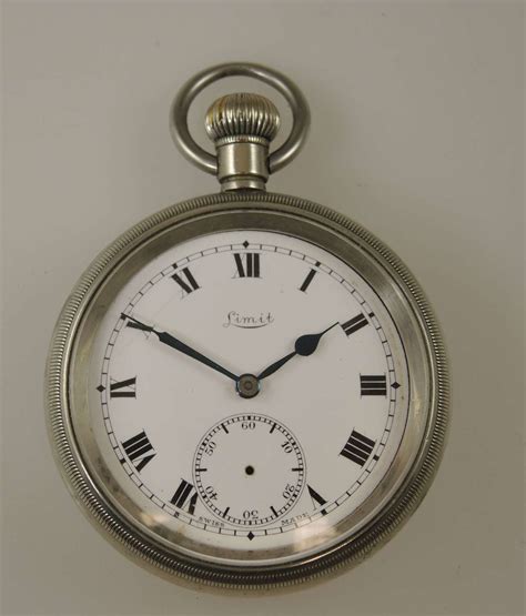 British Rail BR railway pocket watch c1930