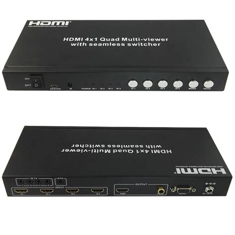 厂家 HDMI高清分配器 分屏器 hdmi分配器一分四 1出4 1.4版3D 4K-阿里巴巴
