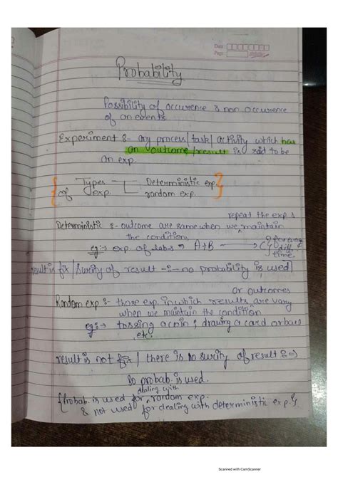 Image result for Printed Class 12 Probability Summary