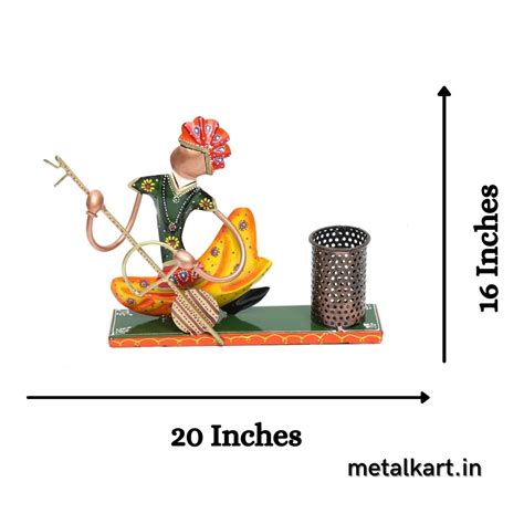 MUSICIAN PEN STAND - Punam Metalcrafts