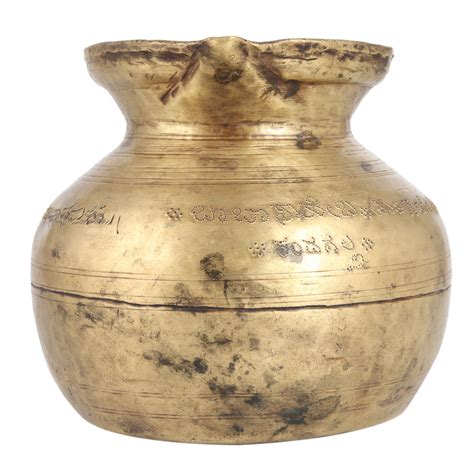 Holy Water Pot with Handle in South Indian Art