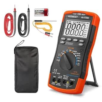 Automotive Multimeter Engine Analyzer, AIOMEST Digital DMM Meter AI ...