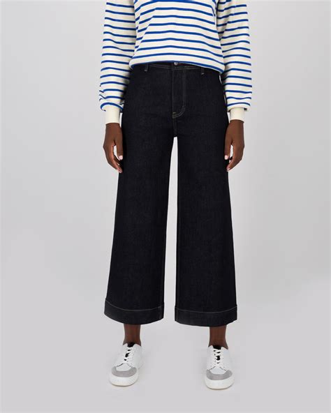 Reign Cropped Wide Leg Denim - Poetry Clothing Store