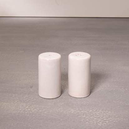 Buy Ellementry, Blanca Rustic Ceramic Salt and Pepper Shaker, 1.75'' x ...