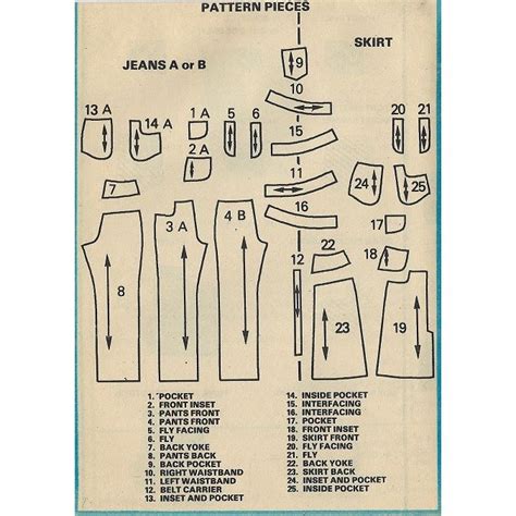 Image result for Jean Pattern