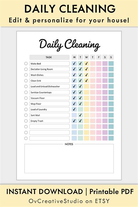Daily Cleaning Routine Uk at Gladys Davy blog