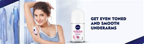 Buy NIVEA Deodorant Roll-on, Whitening Smooth Skin, 50ml & Body Extra ...