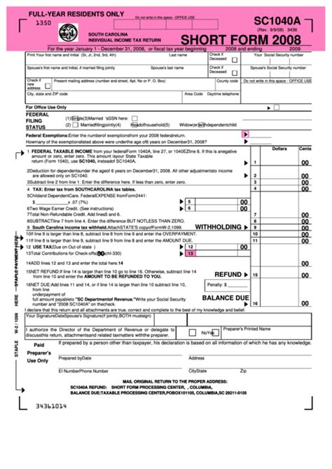 income tax forms 2020 printable