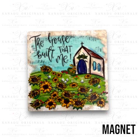 House That Built Me Magnet – Xanadu Originals