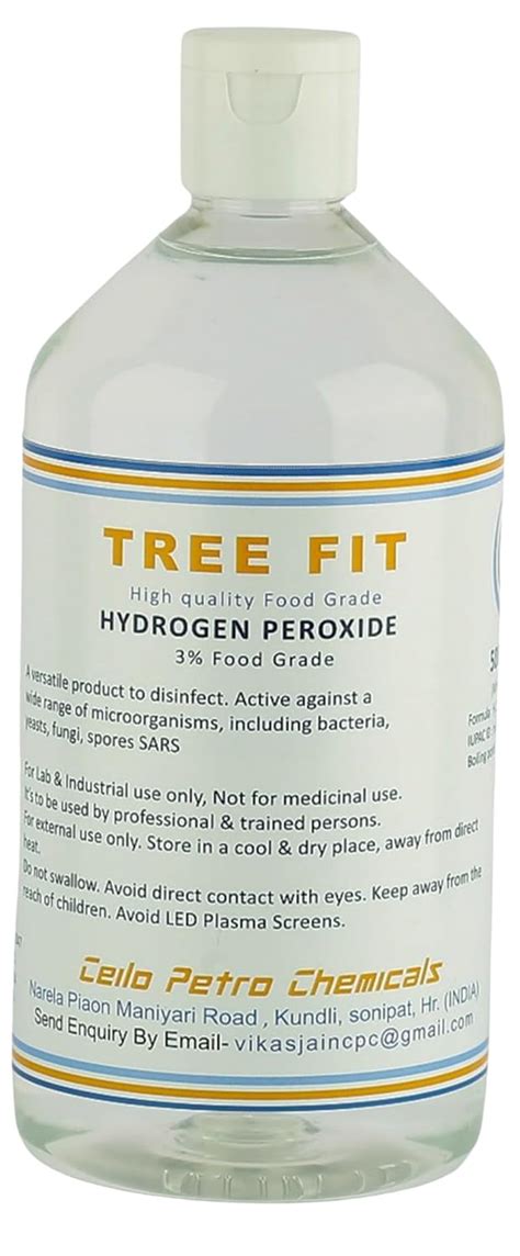 Tree Fit Hydrogen Peroxide 3% w/w FOOD GRADE For Plants And Multi Use ...