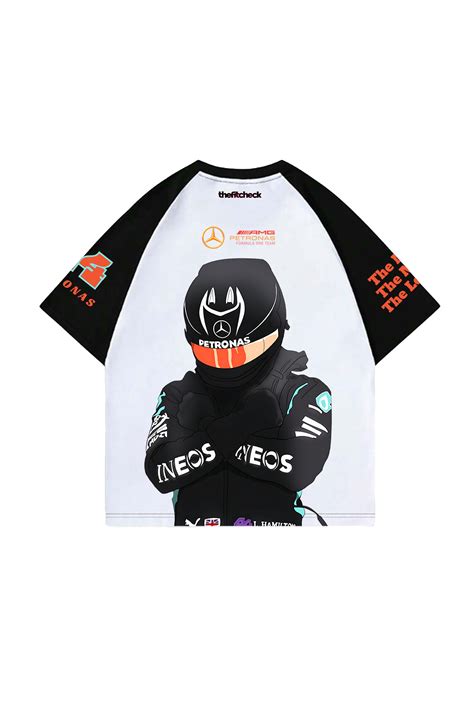 Lewis Hamilton V2 Raglan Oversized T-shirt – The Fit Check