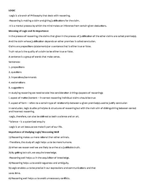 Logic Philosophy Examples 的图像结果