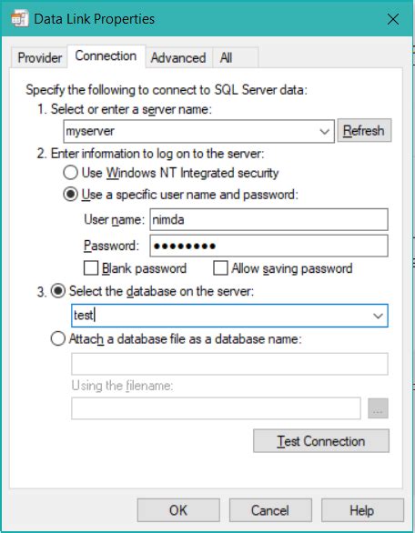 Image result for OLE DB Connection