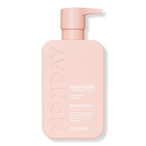 MONDAY Haircare - MOISTURE Shampoo for Dry & Dull Hair with Hyaluronic ...