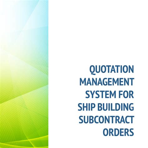 Quotation Management System :: Cochin Shipyard Limited