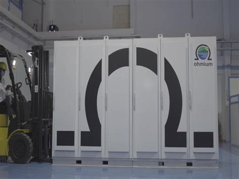 Ohmium ships its first "Made in India" Hydrogen electrolyzer unit to US