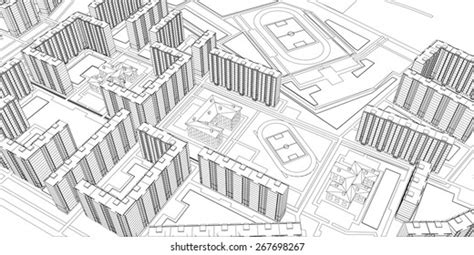 Image result for How to Draw Top Building View