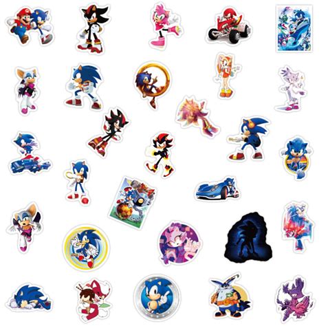 Sonic The Hedgehog Printable Stickers