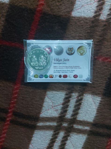 Buy Arihant Gems and Jewels® 10 gm Silver Coin | 999 Pure Silver ...