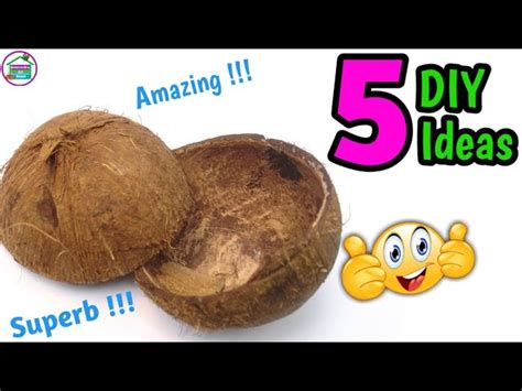 Image result for Best Out of Waste Using Coconut Shell