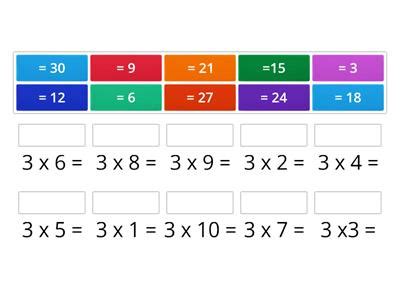 Image result for 3rd Grade Math Times Tables