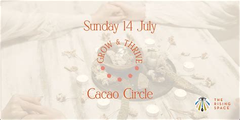New Moon Womens Cacao Ceremony ~ Grow & Thrive, E17 5RY, London, 14 ...