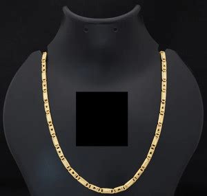 LABHUBAMON 1 gram High Quality Indian Polished “20” Inches Gold Chain ...