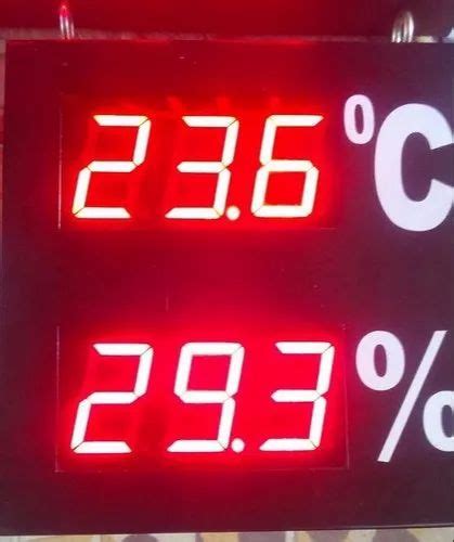 Temperature And Humidity Indicators - LED Humidity & Temperature ...