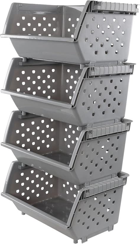 Image result for Stackable Baskets