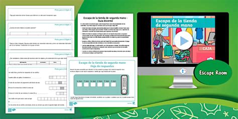 Escape Room: Escapa de la tienda de segunda mano - Propiedades de los