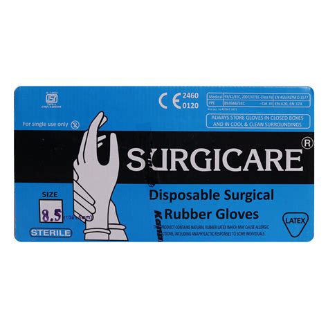 Gloves Surgicare 8.5 Price, Uses, Side Effects, Composition - Apollo ...
